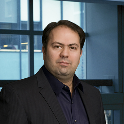 portrait of Firooz Aflatouni